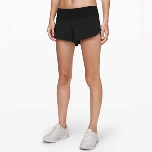 Lululemon Speed Up Short *2.5" (Black)